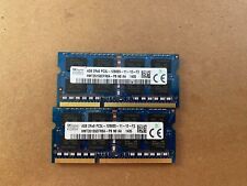 LOT OF 2 HYNIX HMT351S6EFR8A-PB 4GB SODIMM 1600MHZ PC3L-12800S DDR3L W7-1(6) picture