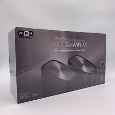 ASUS ZenWiFi XT8 AX6600 Tri-Band WiFi 6 AiMesh System Router (2-pack) - Charcoal picture