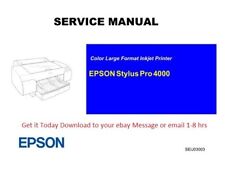 EPSON StylusPro 4000 Service Manual +Field Repair Guide picture