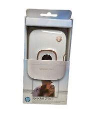 ++ NEW ++ HP Sprocket 2-in-1 Portable Photo Printer & Instant Camera White picture