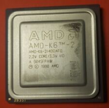 AMD K6-2 400 MHz (AMD-K6-2/400AFQ) Vintage Sold AS IS picture