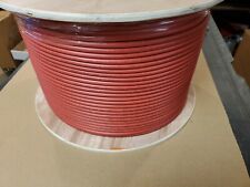 1000' Cat6e 600mhz 24awg Solid 4 Pair Shielded Red UL Listed and Certified picture