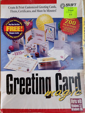 Swift Greeting Card Magic Windows 95 And Higher New Still In The Plastic Seal picture