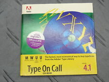 Adobe Type on Call CD Version 4.1 for Mac, Windowns, UNIX Vintage Collection picture
