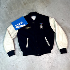 Vintage COMPUTERLAND Leather Jacket Early APPLE COMPUTER STORE MAC IBM PC 1992 s picture