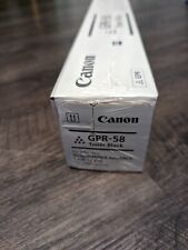 New Sealed Black K Canon GPR-58 Toner Cartridge picture