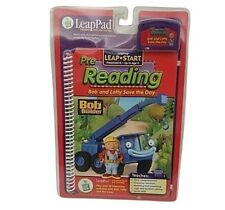 LeapFrog LeapPad Bob The Builder Bob and Lofty Save the Day Book & Cartridge-New picture