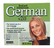 Instant Immersion LEARN how to Speak BEGINNER GERMAN Language Win/Mac CD picture
