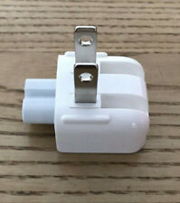 2 x Genuine Apple Mac Ac Power Adapter US Wall Plug Duck Head, Original For USA picture