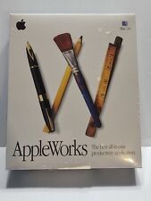 1998 Apple Works 5 AppleWorks Computer Software Program New Sealed Vintage PC picture