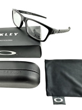 Oakley NEW Currency Satin Black Fashion Frames 54-17-133 Eyeglasses OX8026 Set picture