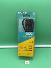 Vintage Sony Video Antenna Cable CCD-2 VHF Out/VHF In NOS 1987 picture