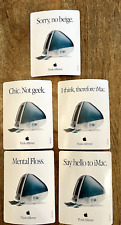 Think Different - Set of Five Mini Ads for Original iMac picture