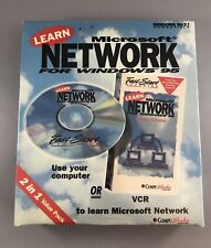 VTG New Sealed Learn Windows 95 CompuWorks CD/VHS GREAT DISPLAY PIECE 1995-AT.SF picture