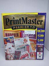 PrintMaster Premier 7.0 for Windows Graphics Desktop Publishing Software picture