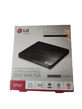 LG External DVD-WRITER Black Ultra-Slim Portable SP60 DVD-RW picture