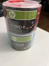 Combo Pack 50 CD-R/50 DVD-R - HP Brand - BRAND NEW IN PACKAGE picture