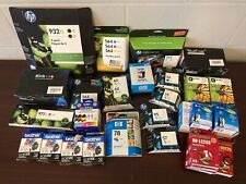 Mix lot of 25+ HP Brother Various New Expired Ink Cartridges picture