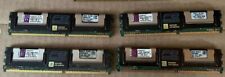 Pack o 4 KINGSTON PC2-5300F KVR667D2D4F5/4GI 4GB 2RX4 FB-DIMM SERVER RAM F5-1(18 picture