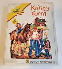Lawrence Productions Vintage Computer Game Katies Farm IBM/Tandy Floppy Discs picture