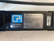 Chatsworth Products (Cpi) P3-1F0G3  POWER STRIP VERTICAL PDU SINGLE PHASE 73
