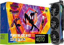 Gaming Geforce RTX 4070 AMP AIRO Spider-Man: across the Spider-Verse Inspired Gr picture