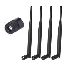 4-Pack Dual Band 2.4GHz 5GHz 6dBi RP-SMA WiFi Antenna for Security IP Camera picture