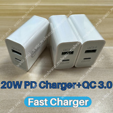 For iPhone 15 14 13 12 Pro X Samsung 20W Fast Charger USB-C PD Power Adapter Lot picture