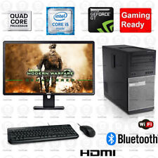 Fast Gaming DOTA PC Desktop Computer Core i5 ATI Win10 8GB WiFi BT Bundle picture