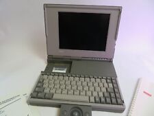 NCR 3150 NOTEBOOK COMPUTER VINTAGE RARE w/EXTERNAL TRACKBALL UNTESTED, FOR PARTS picture