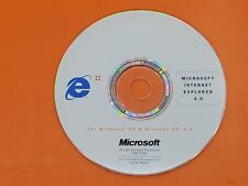 ⭐️⭐️⭐️⭐️⭐️ Microsoft Internet Explorer 4.0 1997 Windows 95 & NT Disc Only  picture