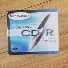 PROMedia Professional Class 10 PACK Disc CD-R 700MB 80min PCD-70BJ-1052 52x Max  picture