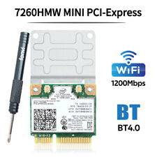 Intel 7260HMW Mini PCI-E WiFi Bluetooth Card Wireless-AC Dual Band Wireless Card picture
