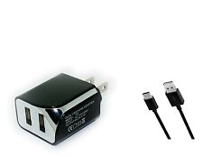 Home AC Wall Charger+5ft Long USB Cord for Metro Alcatel Joy Tab 2 9032z Tablet picture