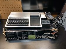 Texas Instruments TI-99/4A Computer | Adapters and Box | POWERS ON - AS IS picture