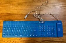Omnitech Flexible Silicone Waterproof Keyboard USB (Blue) picture