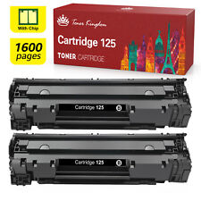 2 PK High Yield 125 Toner Cartridge for Canon ImageClass LBP6000 LBP6030w MF3010 picture