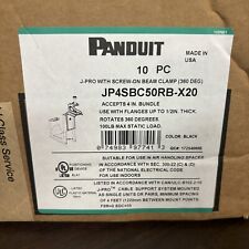 NEW Panduit J-Pro JP4SBC50RB-X20 J-Hook Cable Support w/Beam Clamp, Boxes of 10 picture