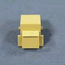 Eagle Ivory Modular Plastic Wallplate Blank 1-Port Filler Adapter Insert 5550V picture