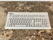 Micro Warehouse Keyboard Power User 105 Apple Macintosh Mac Tactile Clicky Vtg picture
