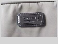 NWT Coach Padded Computer/Tablet Sleeve Tan Zippered 14