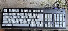 Compaq OEM Black And Gray Wired Keyboard Model 5107 picture