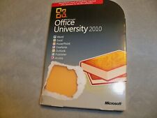 Microsoft Office University 2010 (Academic) Word Excel Full Version DVD + PIN picture