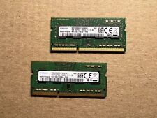 SAMSUNG 8GB KIT (2X4GB) 1RX8 PC3L-12800S DDR3-1600MH LAPTOP RAM V3-2(14) picture