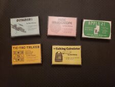 Apple II Cassette Tapes (1978): Bomber, Apple 21, Music Kaleidoscope, Calculator picture
