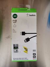 Belkin 6.6' Ultra High Speed HDMI Cable, HDMI Male/HDMI Male Black AV10175BT2M picture