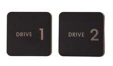 NEW Metal Apple Floppy Disk II Drive Badge PAIR for II II Plus IIe picture