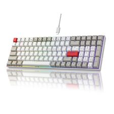 Newmen GM1000 96% Mechanical Gaming Keyboard Wireless Bluetooth/2.4G/Wired US... picture