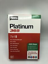 New Nero Platinum 365 Windows Android iOS 1 Year License 4K Multimedia Software picture