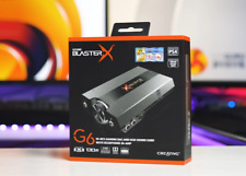 Creative SBX-G6 Sound BlasterX G6 7.1 External USB Sound Card DAC PC PS4 Switch picture